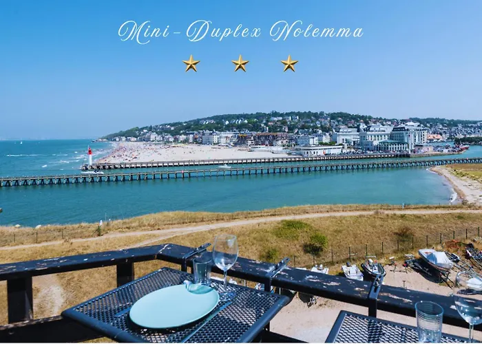 Mini-Duplex Nolemma - Splendide Vue Mer, Balneo Et Parking
