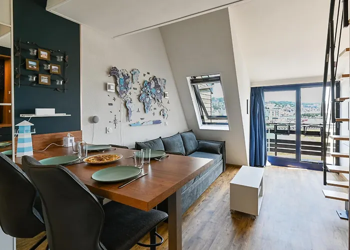 Mini-Duplex Nolemma - Splendide Vue Mer, Balneo Et Parking
